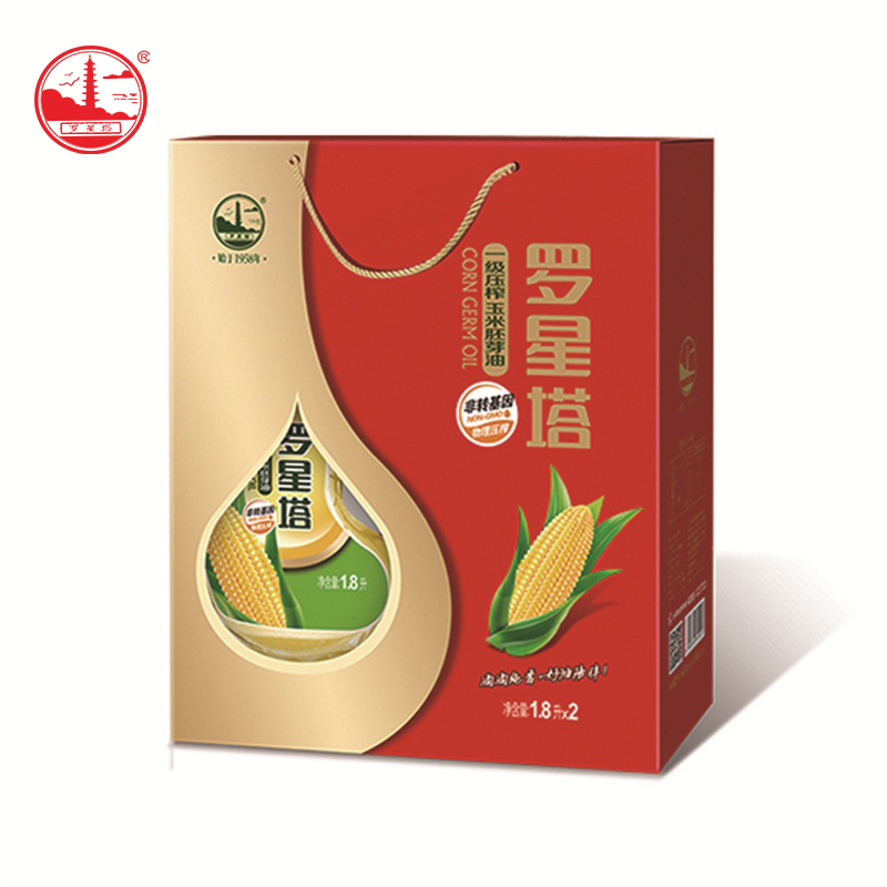 罗星塔 玉米油礼盒 1.8L*2