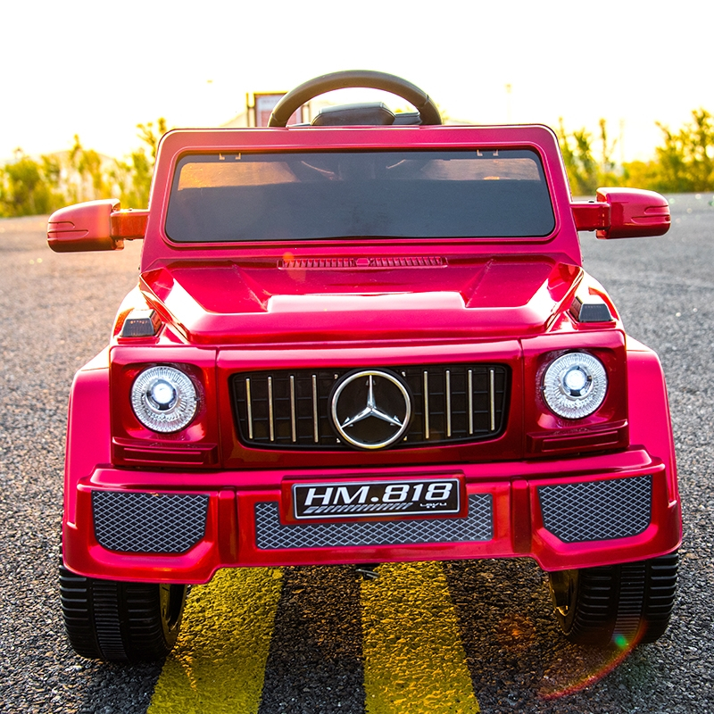 智扣儿童电动车汽车四轮越野遥控玩具车可坐人大小男女孩双驱宝宝童车