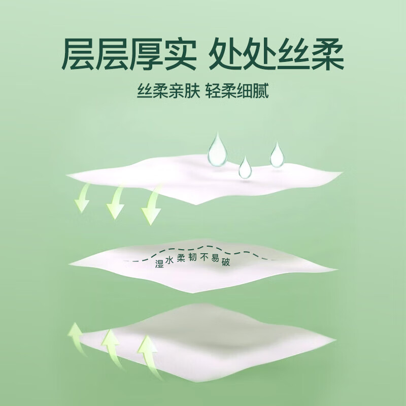 心相印柔小芸三层压花悬挂抽取式面巾纸130mm*180mm*3层*320抽(1提)高清大图