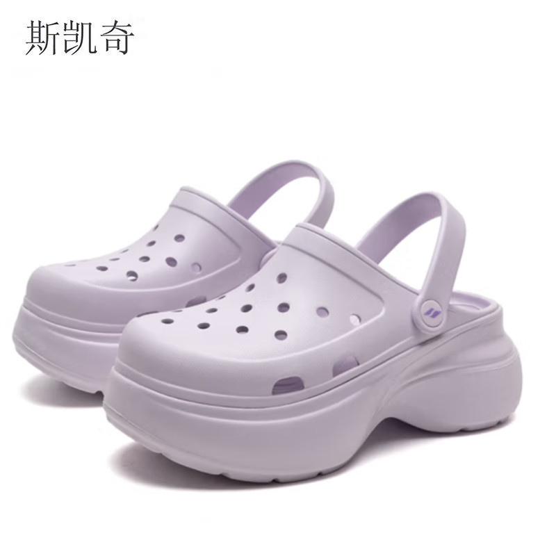 斯凯奇 女鞋夏季增高鞋 111678/LAV8 双高清大图