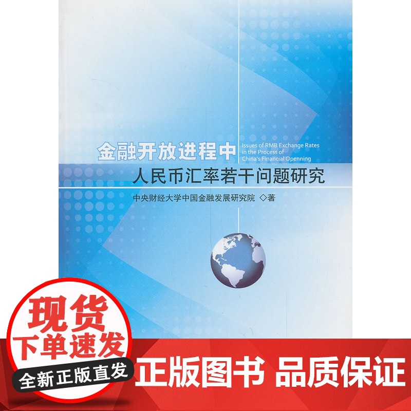 金融开放进程中人民币汇率若干问题研究高清大图