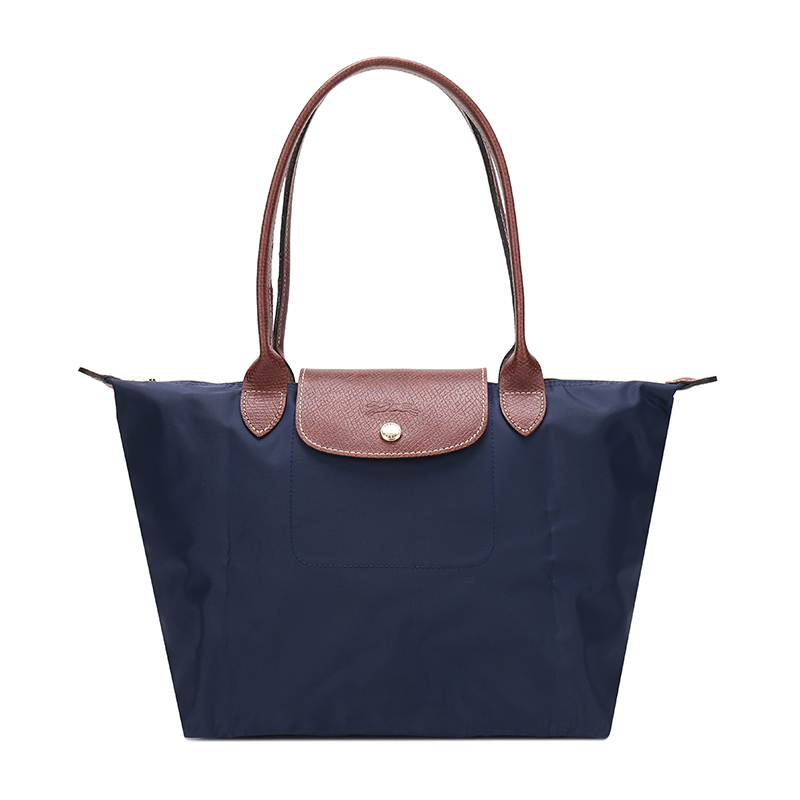 longchamp珑骧女士羊皮小号短柄可折叠手提单肩包1512757p13古董粉色