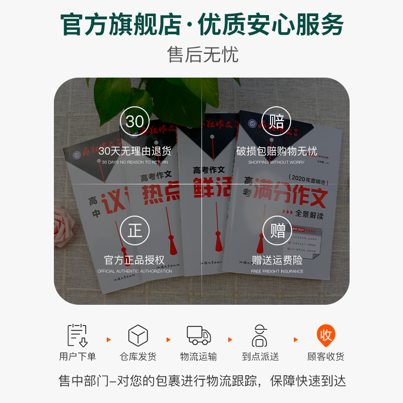 [正版]疯狂作文特辑4本套高考满分作文全景解读高考作文热点主题鲜活素材高中议论文一本通关 高中版作文素材大全高考作文专项高清大图