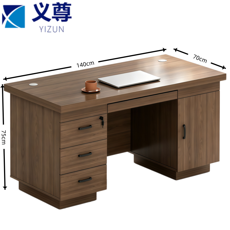 义尊 办公桌 B1 张高清大图