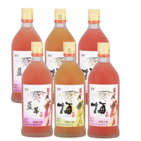三口味 贵妮青梅酒杨梅酒蓝莓酒青梅之酿杨梅之酿蓝莓之酿果酒 青梅*2+杨梅*2+蓝莓*2
