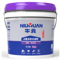牛元（NIU YUAN） 复合js防水涂料聚合物水泥基防水材料 卫生间浴室厨房防水5kg