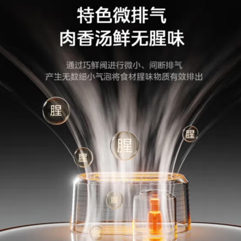 美的(Midea)电压力锅 MY-SNC558高清大图