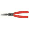 凯尼派克 KNIPEX 48 11 J0140mm精密内卡簧钳(防滑塑料手柄,灰色)