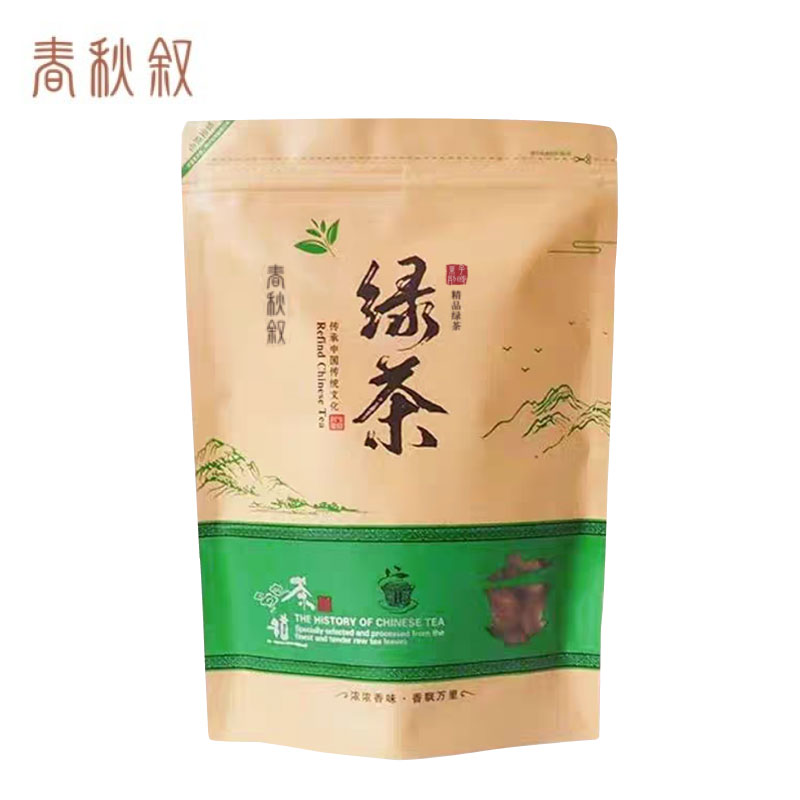 春秋叙 绿茶(精品绿茶)100g/袋高清大图