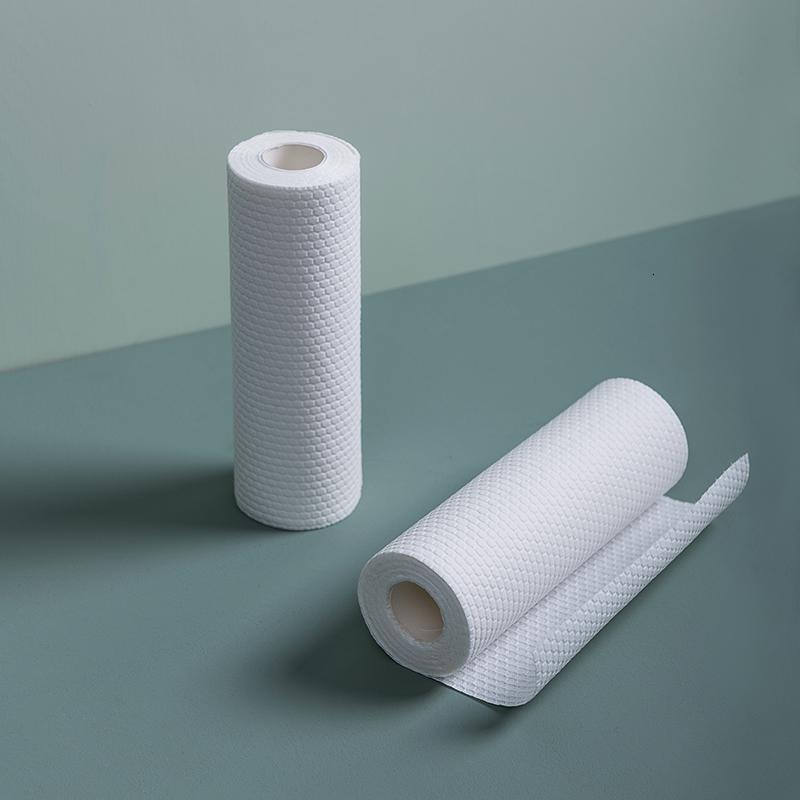 一次性懒人抹布家务清洁厨房吸水不沾油干湿两用无纺布家用