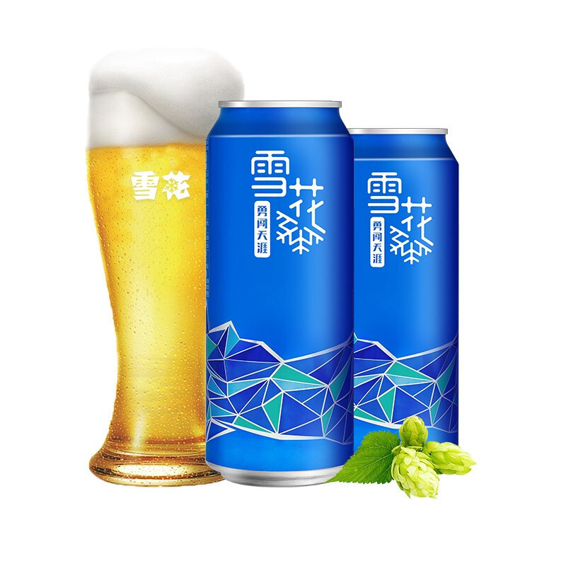 雪花啤酒(Snowbeer)勇闯天涯(概念系列)500ml*12听 整箱装