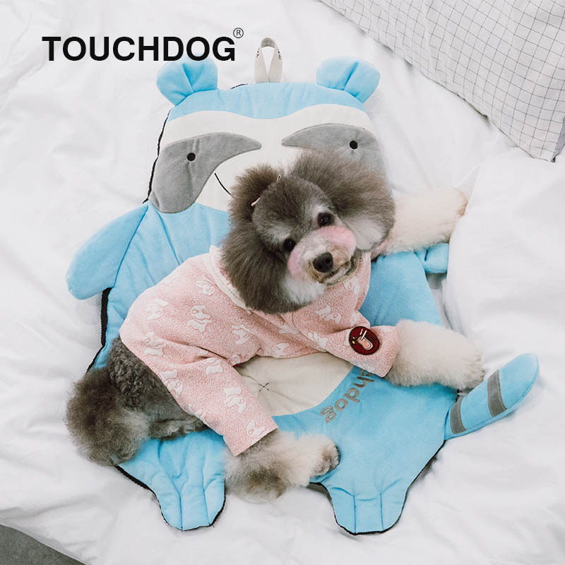 TOUCHDOG-TDBE0128H 卡通造型宠物窝垫-L