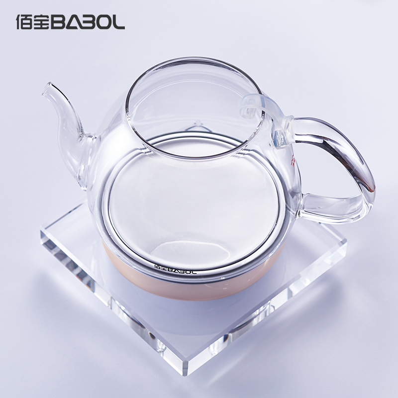 Babol/佰宝 DCH-211电子茶炉 玻璃电热水壶家用开水壶全自动烧水器煮水壶 国产温控器办公室煮茶