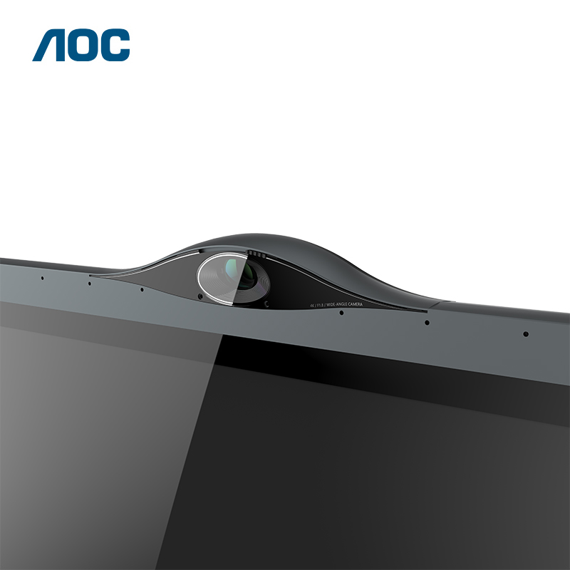 AOC 65T33Z-D会议平板65英寸4K智能会议平板 触屏视频会议一体机内置摄像头麦克风电子白板智慧屏商用显示高清大图