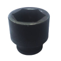 约克(YONK)12.5mm系列六角公制风动套筒 黑色 21mm10只装