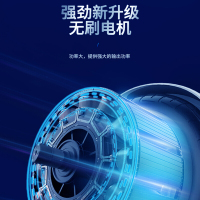 凤凰智能自平衡车儿童电动双轮成年两轮带扶杆平行车代步车—11寸发光轮蓝星空