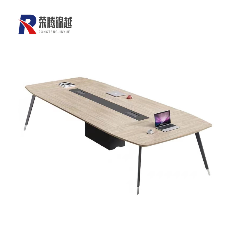 简约会议桌办公桌洽谈桌办公会议桌 3600*1500*750mm 张高清大图