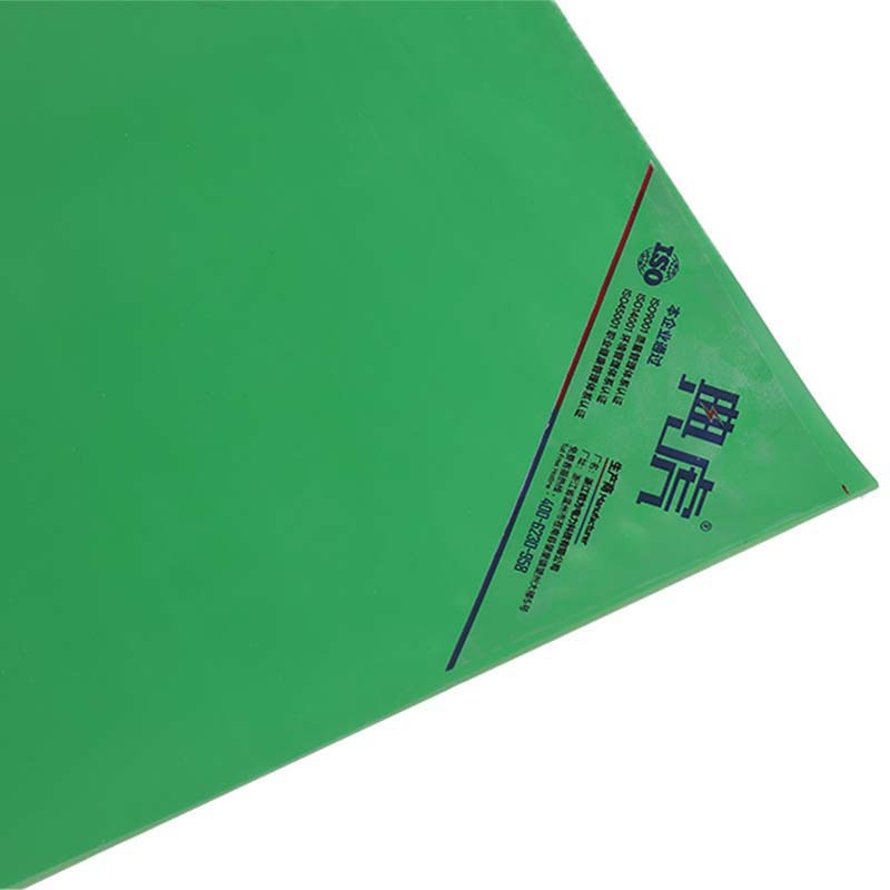 典虎 绝缘胶垫 绿色平面 10kv 10米*1米*5mm 卷高清大图