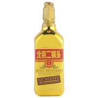 永丰牌北京二锅头清香型白酒(出口型小方瓶)永丰二锅头金瓶46度500ml*6瓶 箱装(新老包装随机发货)