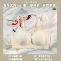 内衣女薄款大胸显小胸聚拢无钢圈显瘦收副乳文胸罩