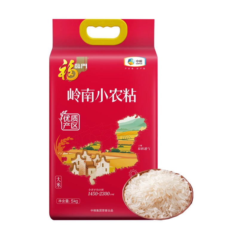 福临门岭南小农粘米5KG高清大图