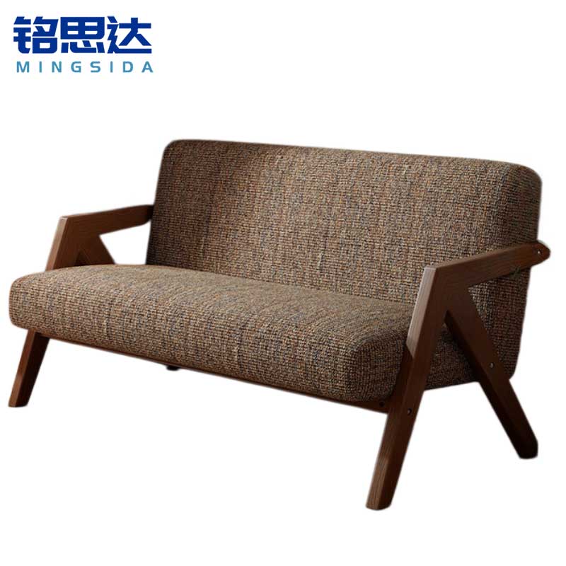 铭思达布艺沙发双人位张高清大图