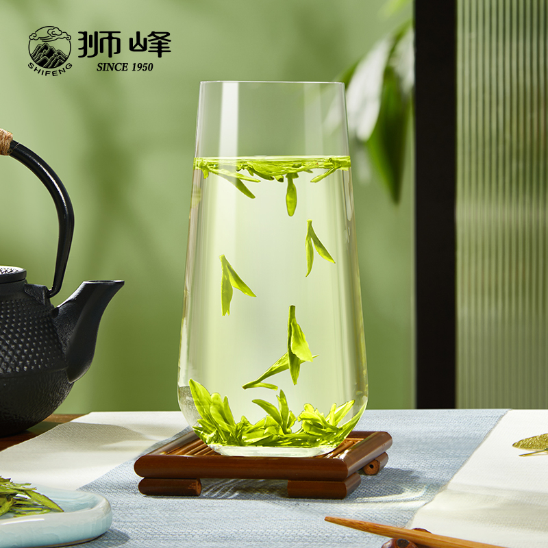 狮峰牌2025新茶西湖龙井茶明前特级沁字春绿茶叶礼盒装250g