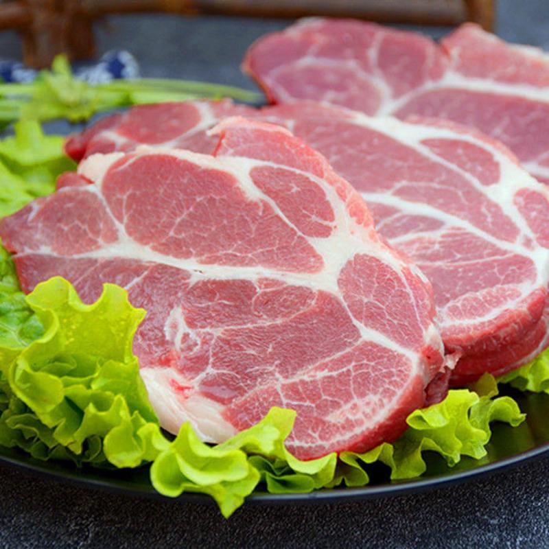 赛卡伊 新鲜梅花肉农家黑猪肉猪肩肉颈背肉梅花肉精选食材三斤批发价
