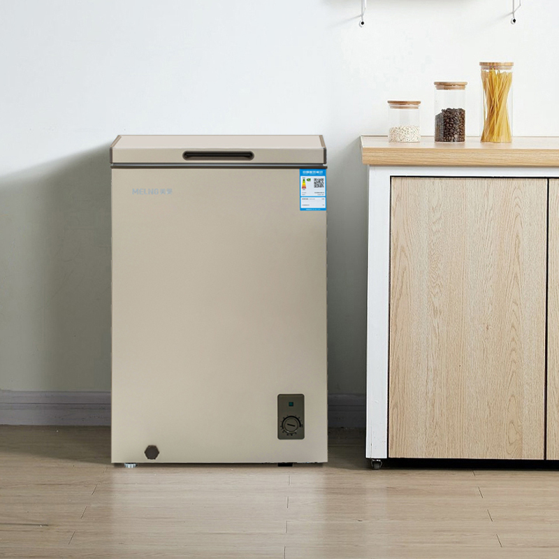 美菱(meling) 冷柜 bc/bd-145dtc 145升 冷柜冰柜 冷藏冷冻转换柜薄壁