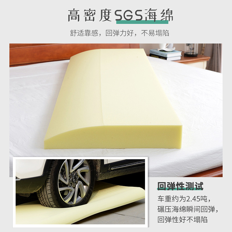 添福运 床头靠垫榻榻米贴墙软包双人大靠背仿羊绒床头罩北欧自粘靠背可拆洗床头软包双人榻榻米靠垫实木床靠垫定制高清大图