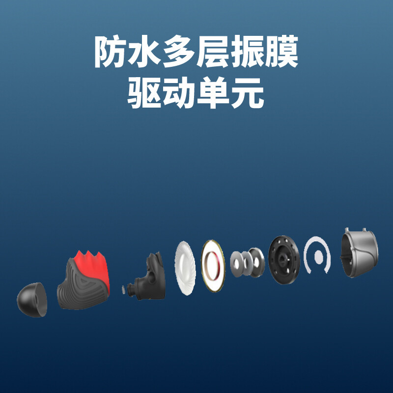 JBL X600TWS 蓝牙耳机 真无线耳机 无线运动耳机 防水防汗 苹果华为小米安卓游戏通用耳机琥珀黄