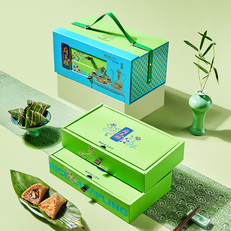 鲜品屋-2kg府宴•琼宇荟萃端午粽子鸭蛋礼盒臻味端午鲜品屋高清大图