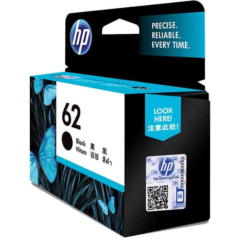 惠普(hp)C2P04AA 62号 原装黑色墨盒宁选