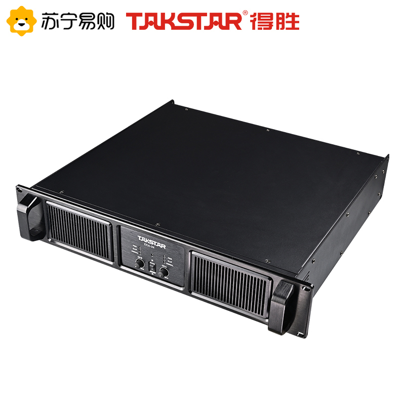 得胜 TAKSTAR EKA-13N 双通道专业功率放大器1300W 学校会议工程专用功放带降噪多功率可选