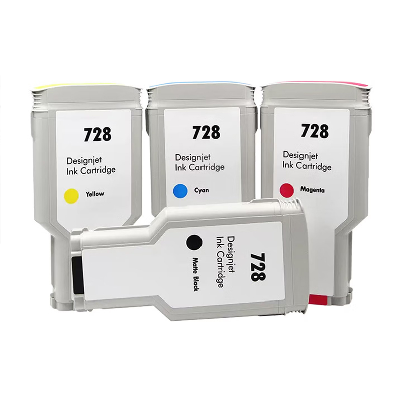亮点 墨盒适用惠普HP T730 T830红 728 支高清大图