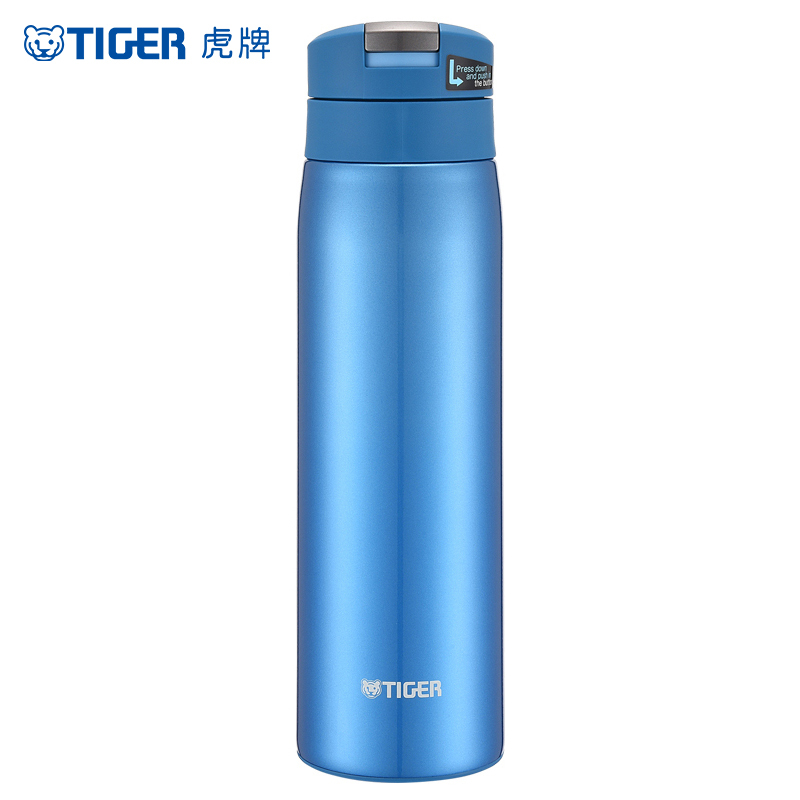 tiger虎牌保温杯MCX-A501/A351男女水杯单手开盖原装进口 编写弹盖保温杯[情侣套装1]