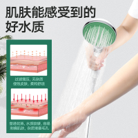 箭牌(ARROW) 卫浴花洒 单出水增压手持花洒简易花洒 浴室花洒喷头ABS工程塑料挂墙式淋浴花洒套装