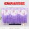 电视机罩挂式壁挂曲面防尘罩蕾丝电视套液晶55寸50寸32寸盖布布艺|电视罩--紫牡丹 32寸