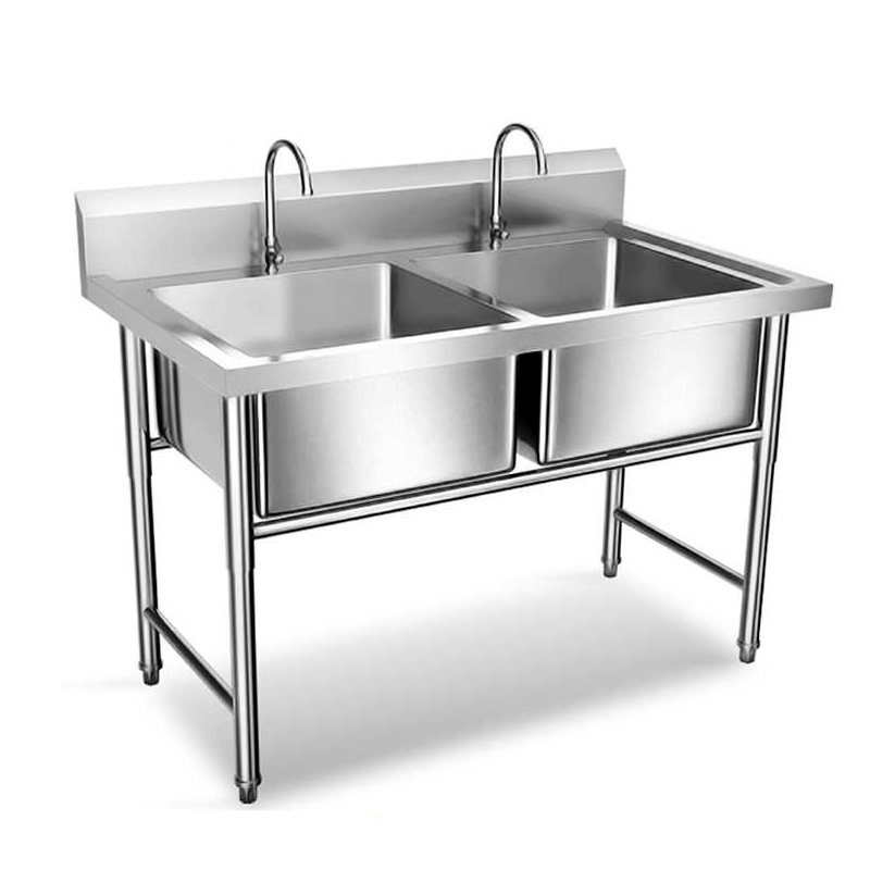 3M 不锈钢水槽 1800x600x800mm\304不锈钢1.2mm厚高清大图