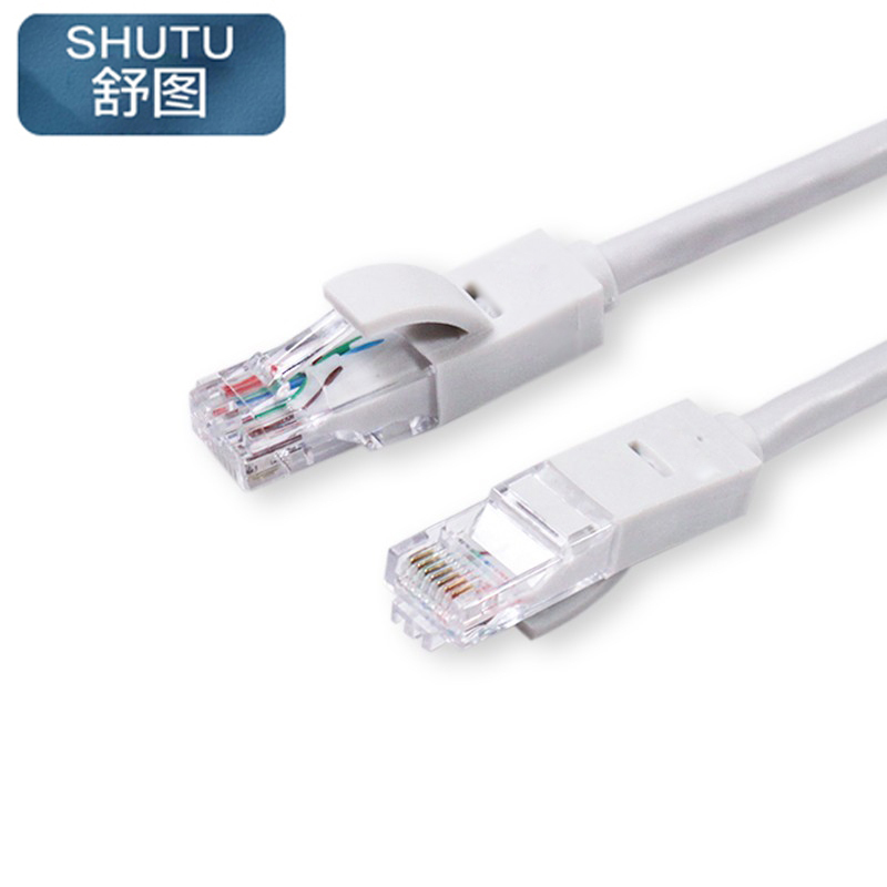 舒图 网线 1m/条 灰 1米