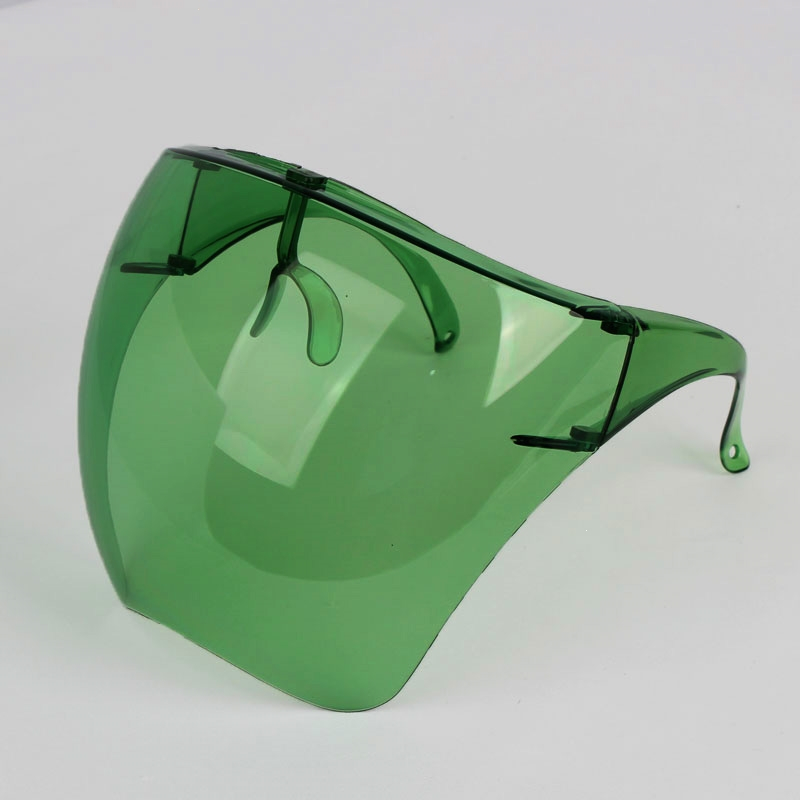 古达眼镜防护面罩全脸高透明面具护脸目镜防尘面屏疫视频