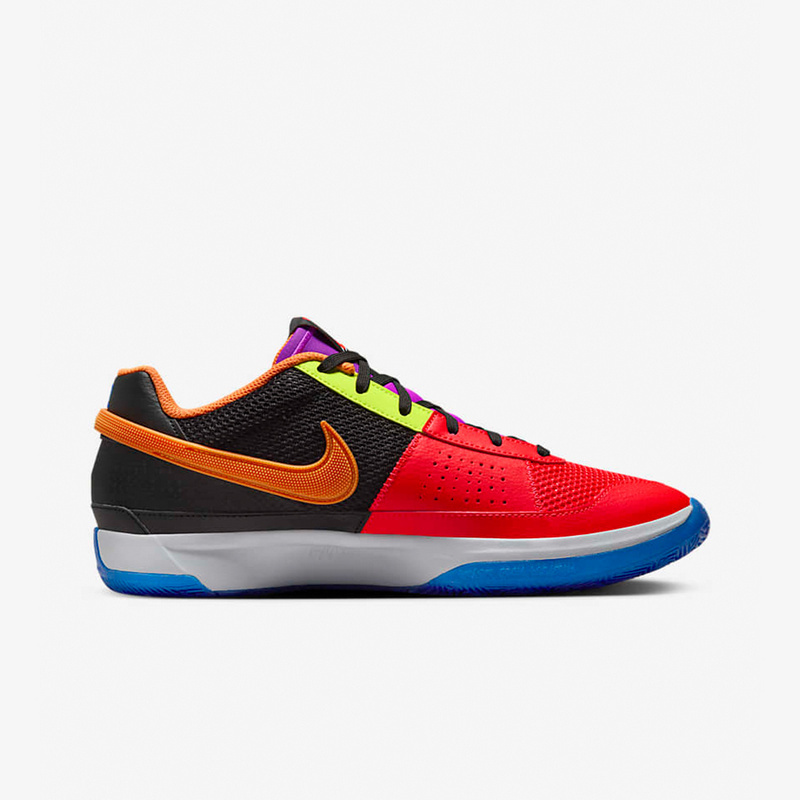 NIKE耐克男鞋缓震运动鞋全明星JA 1黑红实战篮球鞋FJ4242-001