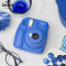 富士(FUJIFILM)INSTAX 拍立得 相机 一次成像相机 mini9 海水蓝色套装 胶片相机 含10张胶片