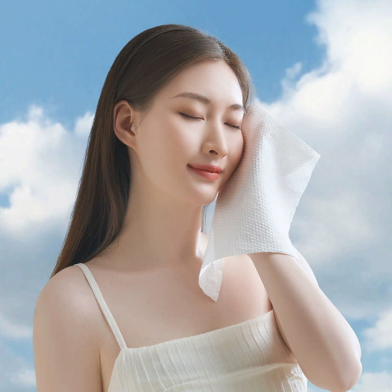 宜洁 一次性毛巾旅行出差旅游宾馆酒店用品 20*20 40条/包高清大图