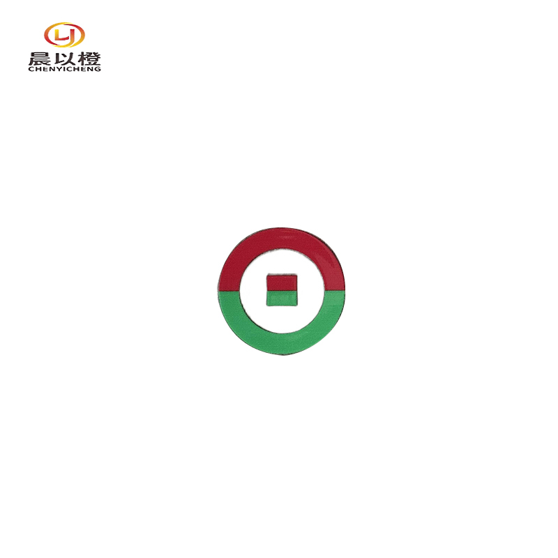 晨以橙 380手动型红绿标贴 22*22mm高清大图