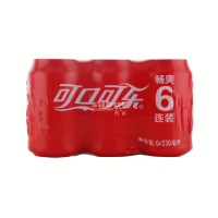 可口可乐330ml*6(塑料包)