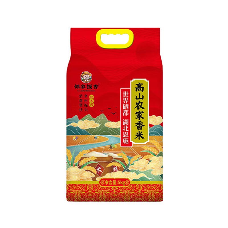 邻家饭香 高山农家香米 832系列 5kg/袋 FP119