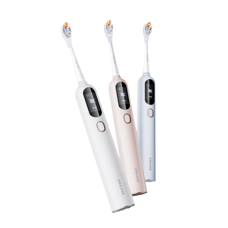 追觅F02Pro升级版 声波+扫振高效洁净电动牙刷 2支刷头生日礼物送女友男友情侣款父母送礼云絮白高清大图