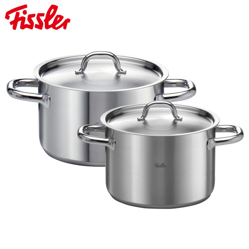 菲仕乐(fissler)汤锅套组 TZ00000797 家庭系列汤锅16/24厘米 炖煮 煲汤