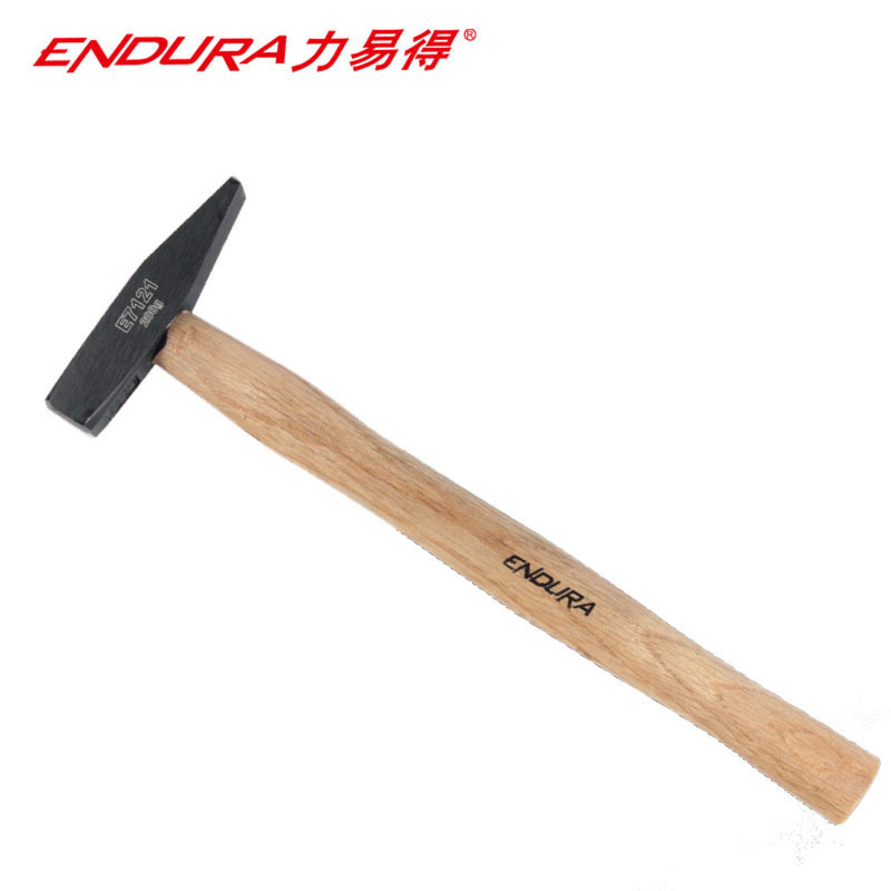 力易得(ENDURA)木柄钳工锤 手锤 榔头 锤子 7oz E7121 1把